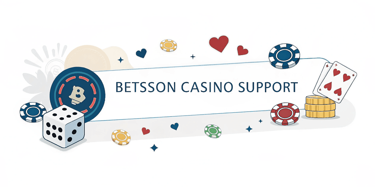 Υπηρεσία υποστήριξης του Betsson Casino Υπηρεσία υποστήριξης του Betsson Casino